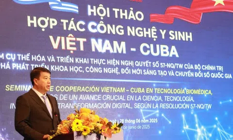Việt Nam và Cuba thúc đẩy hợp tác công nghệ y sinh điều trị ung thư, đột quỵ