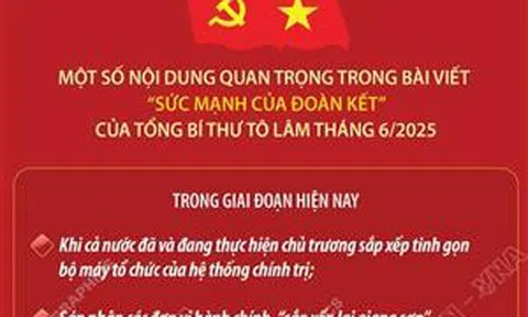 Kiên quyết giữ vững và phát huy sức mạnh đại đoàn kết toàn dân tộc