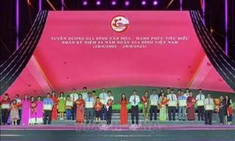 TP Hồ Chí Minh tuyên dương 90 gia đình văn hóa - hạnh phúc tiêu biểu
