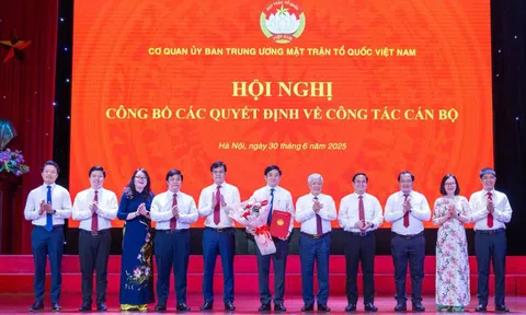 Sau sắp xếp, Ủy ban Trung ương MTTQ Việt Nam có 19 ban, đơn vị