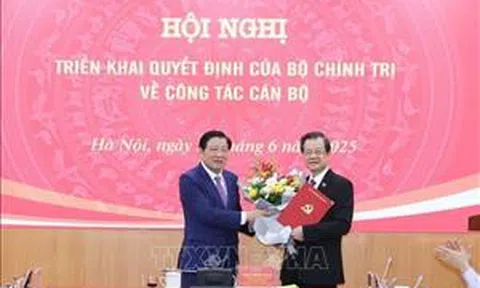 Trao Quyết định điều động, bổ nhiệm Phó Trưởng Ban Nội chính Trung ương