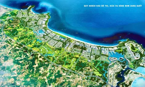 Đầu tư hơn 54.000 tỷ đồng phát triển đô thị Đông Nam Dung Quất tại Quảng Ngãi