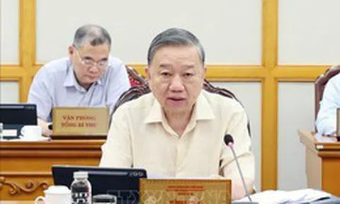 Tổng Bí thư Tô Lâm: Kịp thời tháo gỡ khó khăn, vướng mắc khi vận hành bộ máy mới