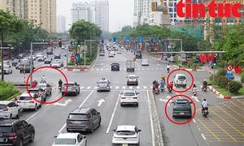 Phân làn cứng trên đường Võ Chí Công: Nhiều ô tô vi phạm sẽ bị phạt nguội