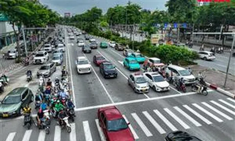 Hà Nội: Điều chỉnh phân làn các phương tiện trên đường Võ Chí Công từ ngày 9/7