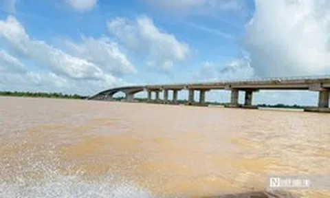 Gần 600 công nhân chạy đua tiến độ trên dự án cầu dây văng Đại Ngãi