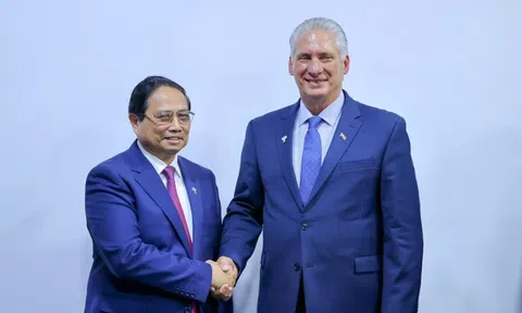 Thủ tướng Phạm Minh Chính hội kiến Bí thư thứ nhất, Chủ tịch nước Cuba
