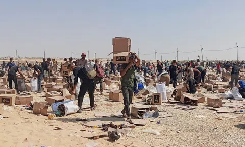 Đề xuất mới với nội dung đề ra "Khu vực quá cảnh nhân đạo" cho Gaza