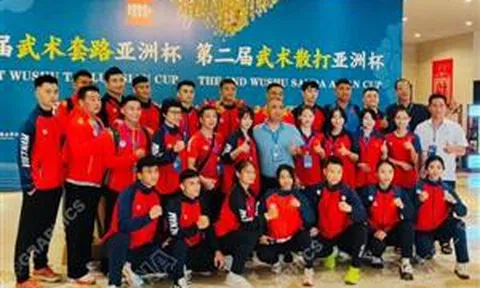 Wushu Việt Nam giành hạng 3 toàn đoàn tại Cúp châu Á 2025