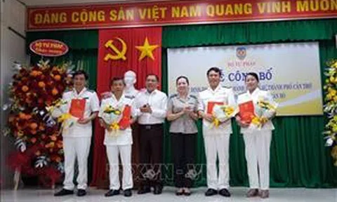 Thành lập Thi hành án dân sự thành phố Cần Thơ