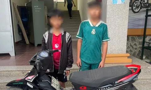 Điều tra vụ hai nam thiếu niên trộm xe máy, nhiều máy bơm nước
