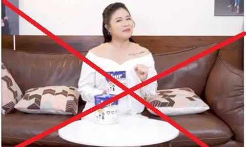 MC Hoàng Linh bị xử phạt vì quảng cáo sữa giả