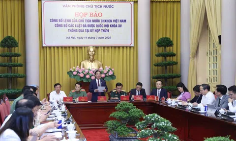 Công bố thêm 9 luật mới: Đột phá thể chế cho ngành đường sắt, năng lượng nguyên tử, công nghệ số