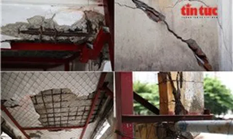 Nhiều hộ dân vẫn 'bám trụ' trong chung cư xuống cấp nghiêm trọng