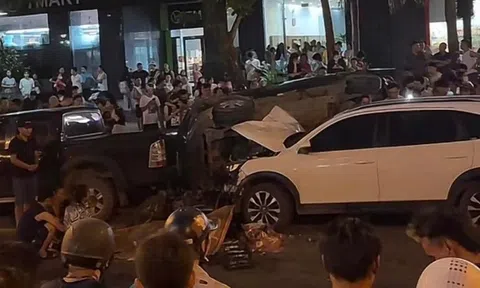 Tạm giữ giảng viên lái "xe điên" tông liên hoàn, có nồng độ cồn kịch khung