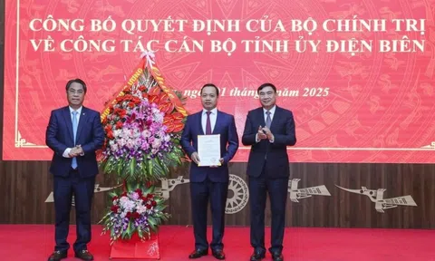 Đồng chí Trần Tiến Dũng được điều động, chỉ định làm Phó Bí thư Tỉnh ủy Điện Biên