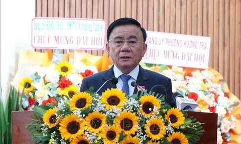 Thường trực Ban Bí thư Trần Cẩm Tú dự Đại hội Đảng bộ phường Bàn Thạch (Đà Nẵng)