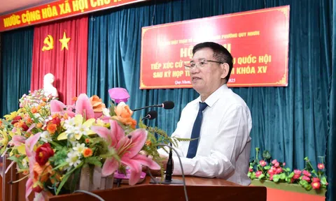 Phó Thủ tướng Hồ Đức Phớc tiếp xúc cử tri phường Quy Nhơn, Gia Lai