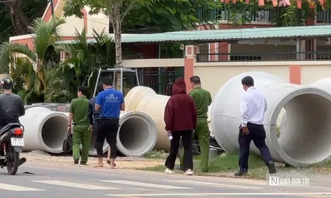 Làm rõ vụ công nhân thi công tử vong cạnh hố công trình thoát nước