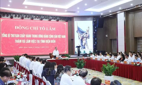 Tổng Bí thư Tô Lâm: Tinh thần 'Điện Biên Phủ' phải tiếp tục được thắp lên như một mệnh lệnh phát triển