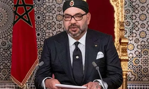 Điện mừng Quốc vương Morocco