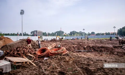 Hà Nội: Khẩn trương thi công, mở rộng đường Hùng Vương để phục vụ sự kiện A80