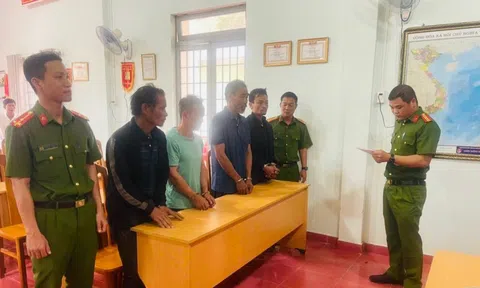 Bắt 4 đối tượng phá rừng, thiệt hại hơn 150m³ gỗ quý