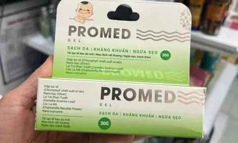 Đình chỉ, thu hồi toàn quốc lô sản phẩm Gel Promed của Dược phẩm Starmed
