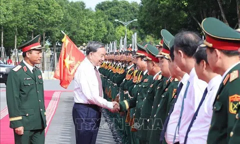 Tổng Bí thư Tô Lâm: Xây dựng Quân đoàn 12 là lực lượng cơ động chiến lược của Quân đội
