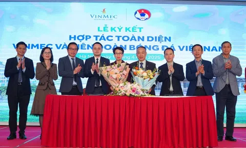 Nâng tầm Bóng đá Việt Nam: Cú hích từ hợp tác giữa VFF và Vinmec trong y học thể thao