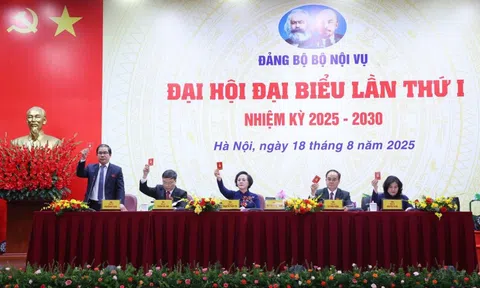 Đảng bộ Bộ Nội vụ nhiệm kỳ 2025-2030: 4 nhiệm vụ đột phá, khẳng định vai trò tiên phong