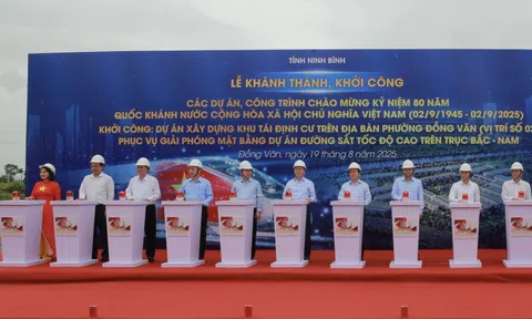 Khởi công Khu tái định cư đầu tiên phục vụ Dự án đường sắt tốc độ cao Bắc–Nam