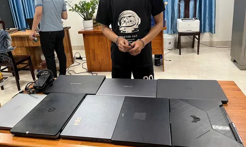 Bắt giữ đối tượng đột nhập ký túc xá trộm hàng loạt laptop