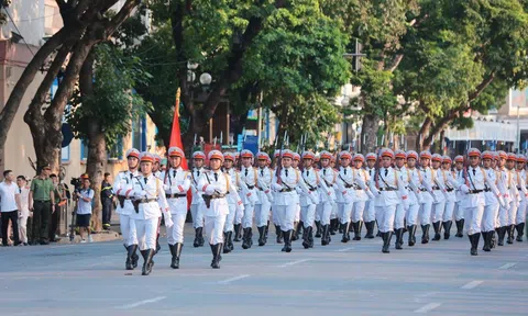 Phương án luồng, cấm đường ngày 24/8 để tổng hợp luyện diễu binh, diễu hành