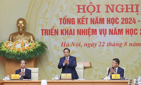 Thủ tướng chủ trì Hội nghị tổng kết năm học 2024-2025, triển khai nhiệm vụ năm học 2025-2026
