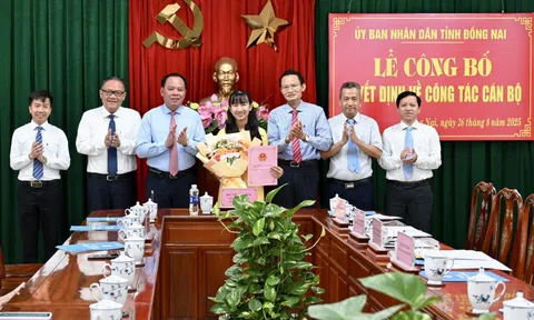 Bà Đinh Thị Dạ Thảo phụ trách, điều hành Văn phòng UBND tỉnh Đồng Nai