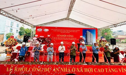 Khởi công Dự án nhà ở xã hội cao tầng Vĩnh Hưng tại Hà Nội
