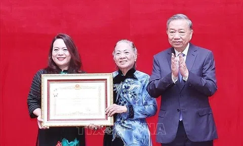 Tổng Bí thư Tô Lâm dự lễ truy tặng danh hiệu Anh hùng Lực lượng vũ trang nhân dân cho Thượng tướng Bùi Thiện Ngộ