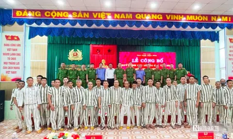 Vĩnh Long: Đặc xá cho 158 phạm nhân dịp 2/9