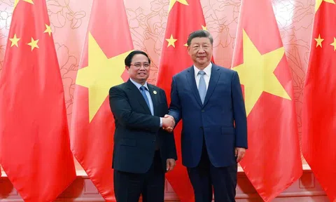 Thủ tướng Phạm Minh Chính hội kiến Tổng Bí thư, Chủ tịch Trung Quốc Tập Cận Bình