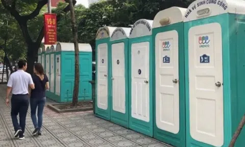 Hà Nội: 705 nhà vệ sinh lưu động, dã chiến sẵn sàng cho đại lễ 2/9