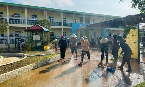 Các trường học ở Hà Tĩnh sẵn sàng tổ chức lễ khai giảng sau bão