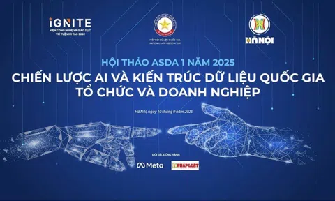 Hội thảo chuyên đề “Chiến lược AI và Kiến trúc dữ liệu quốc gia, tổ chức và doanh nghiệp”
