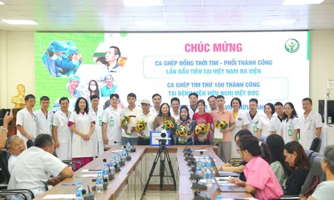 Ca ghép đồng thời tim phổi thành công đầu tiên tại Việt Nam được ra viện