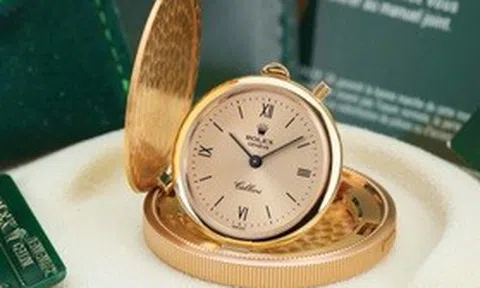 Đồng hồ Rolex bé bằng đồng xu cực hiếm, có giá hơn 500 triệu đồng