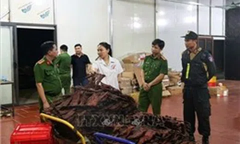 Hàng trăm tấn thịt sấy khô 'Đặc sản vùng cao' có nguyên liệu nhập từ Ân Độ