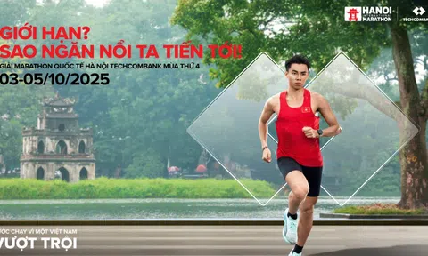 Bùng nổ với bộ vật phẩm và các trải nghiệm công nghệ số lần đầu tiên xuất hiện tại Giải Marathon Quốc tế Hà Nội Techcombank Mùa thứ 4