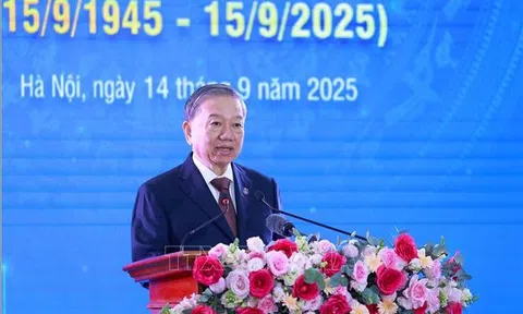 Phát biểu của Tổng Bí thư Tô Lâm tại Lễ đón nhận Huân chương Hồ Chí Minh và Kỷ niệm 80 năm Ngày truyền thống TTXVN