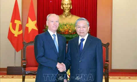 Tổng Bí thư Tô Lâm tiếp Trợ lý Tổng thống, Chủ tịch Hội đồng Biển Liên bang Nga