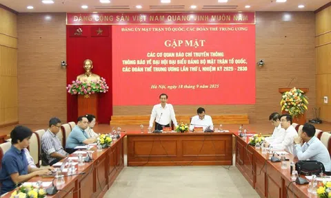 Đại hội đại biểu Đảng bộ MTTQ, các đoàn thể Trung ương lần thứ I đề ra 3 khâu đột phá